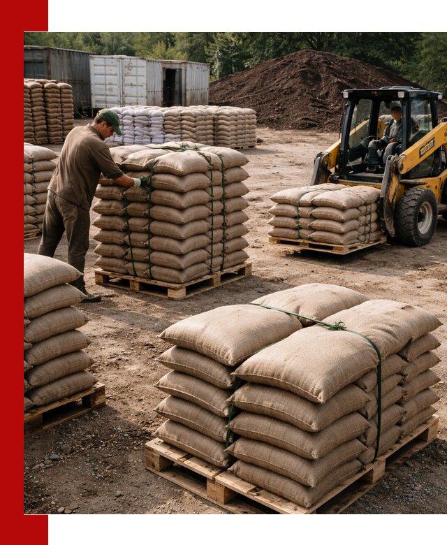 Доставка торфа в мешках по выгодным ценам в Канске