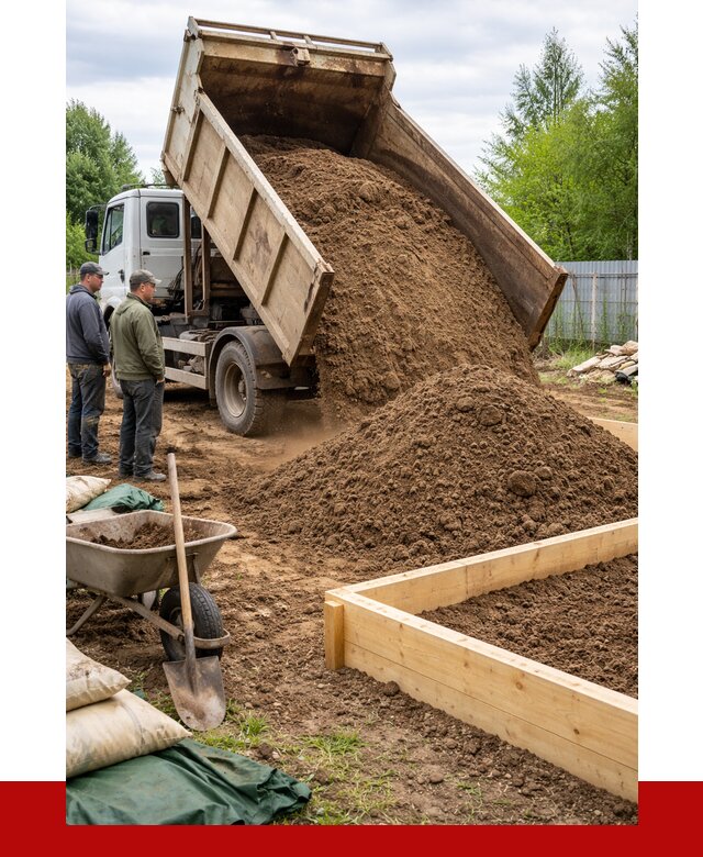 Торфо песчаная смесь в Канске с доставкой от 2022 р. | ПРОНЕРУДКнс