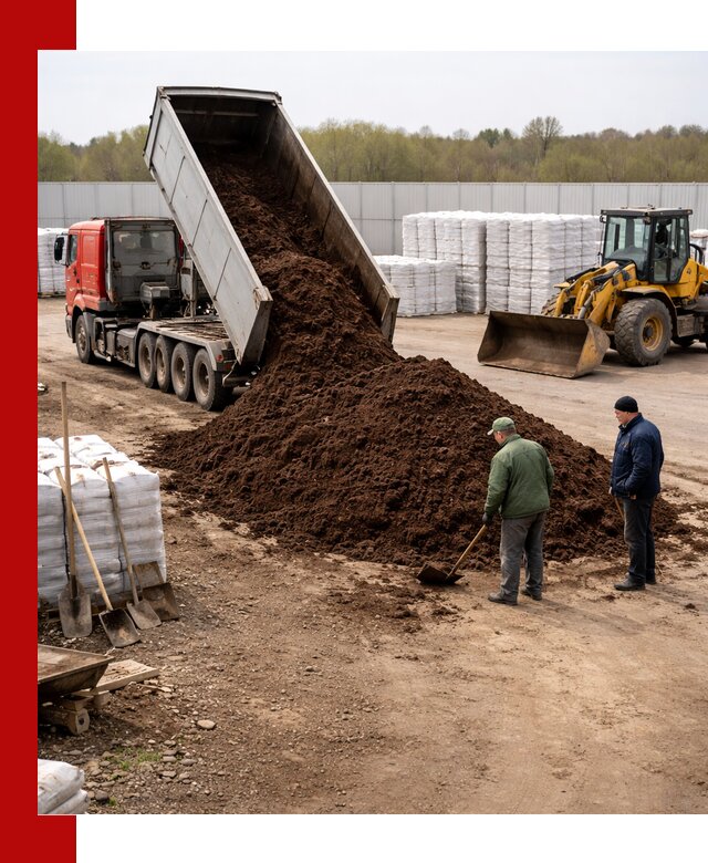 Доставка торфяных смесей оптом и в розницу в Канске