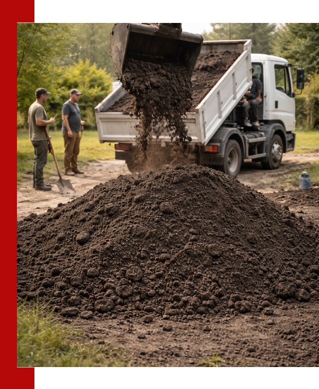 Доставка и продажа чернозема в Канске оптом и в розницу