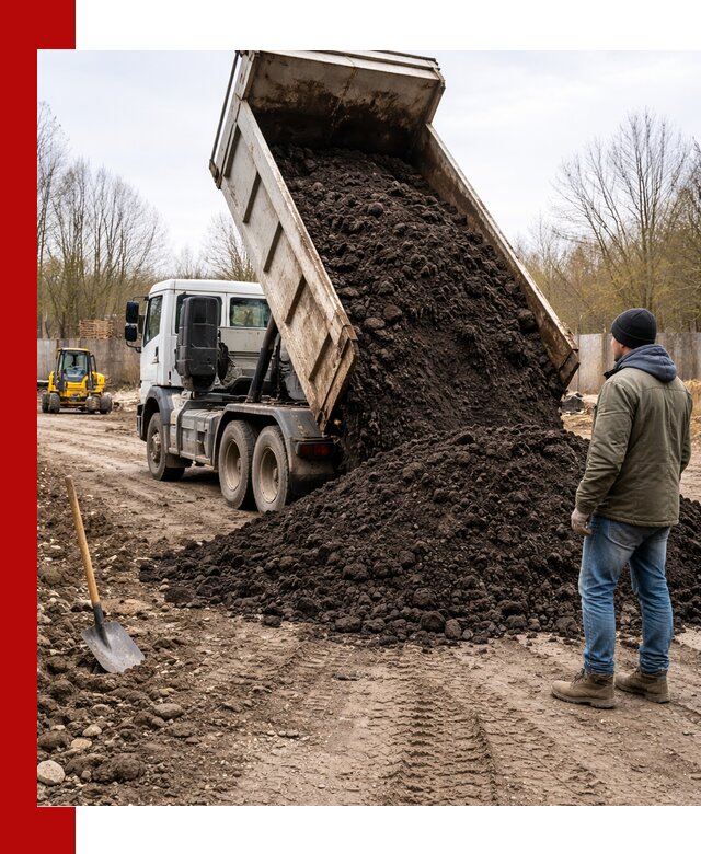 Доставка чернозема навалом в Канске быстро и выгодно