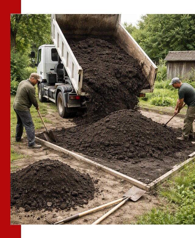 Купить чистый чернозем для огорода с доставкой в Канске