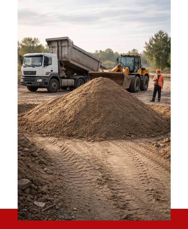 Купить песчаный грунт с доставкой в Канске от 4590 р. | ПРОНЕРУДКнс