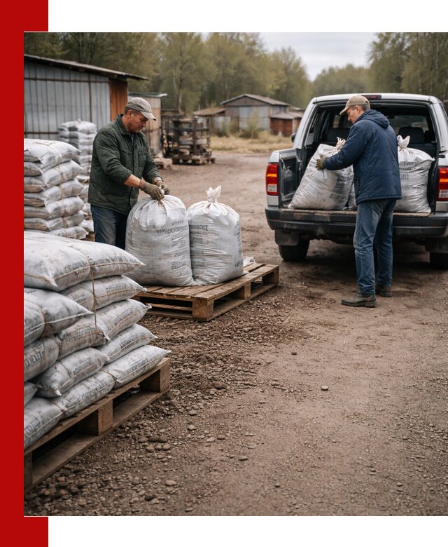 Купить конский навоз в мешках с доставкой в Канске