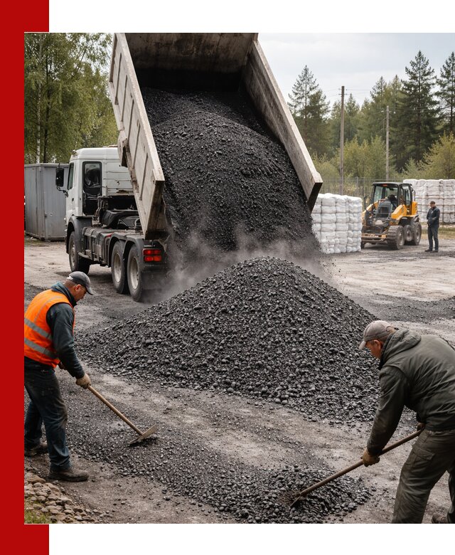 Доставка и продажа асфальтного гранулята в Канске