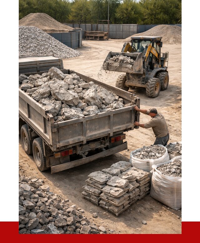 Купить бой бетона с доставкой в Канске от 5246 р. | ПРОНЕРУДКнс