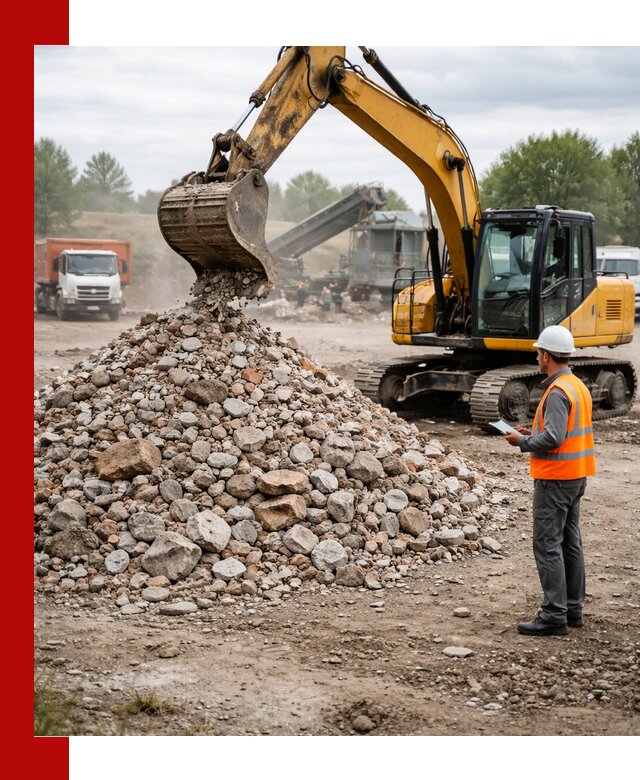 Доставка и вывоз строительного боя в Канске