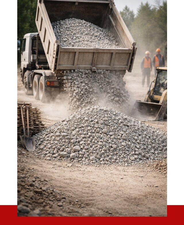 Купить дробленый бетон в Канске от 1858 р./куб | ПРОНЕРУДКнс