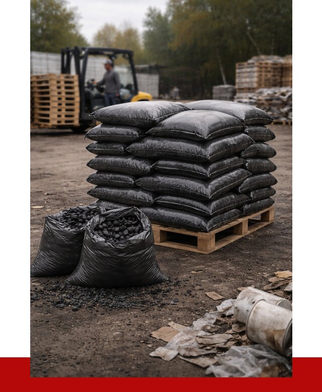 Купить уголь в мешках с доставкой в Канске от 8197 р. | ПРОНЕРУДКнс