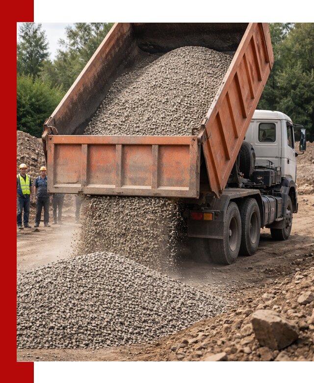 Доставка сыпучих материалов самосвалом в Канске быстро и надежно