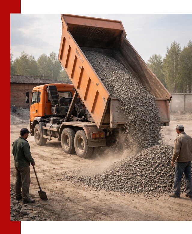 Доставка самосвалом 20 м3 в Канске быстро и надежно