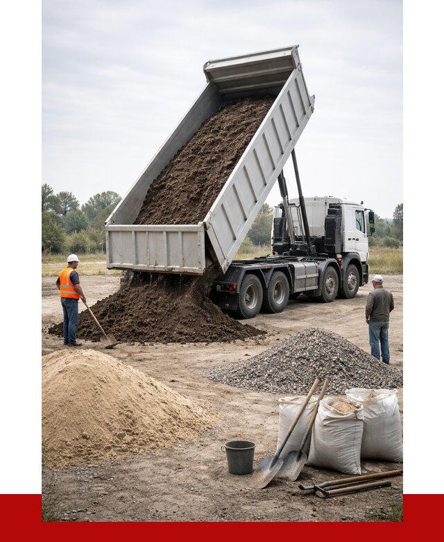 Доставка самосвалом 30 кубов в Канске от 9290 р. | ПРОНЕРУДКнс