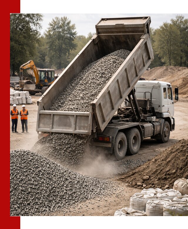 Аренда самосвала в Канске для доставки сыпучих и нерудных материалов