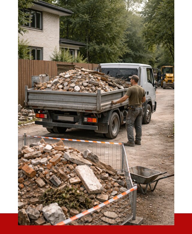 Вывоз строительного мусора с погрузкой в Канске от 8197 р | ПРОНЕРУДКнс