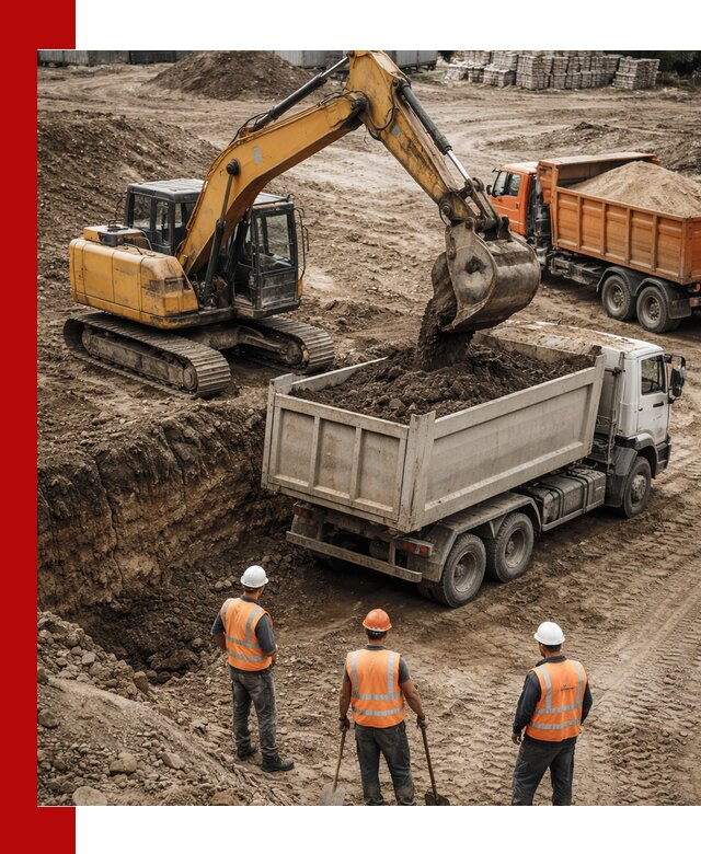 Разработка грунта для строительства и благоустройства в Канске