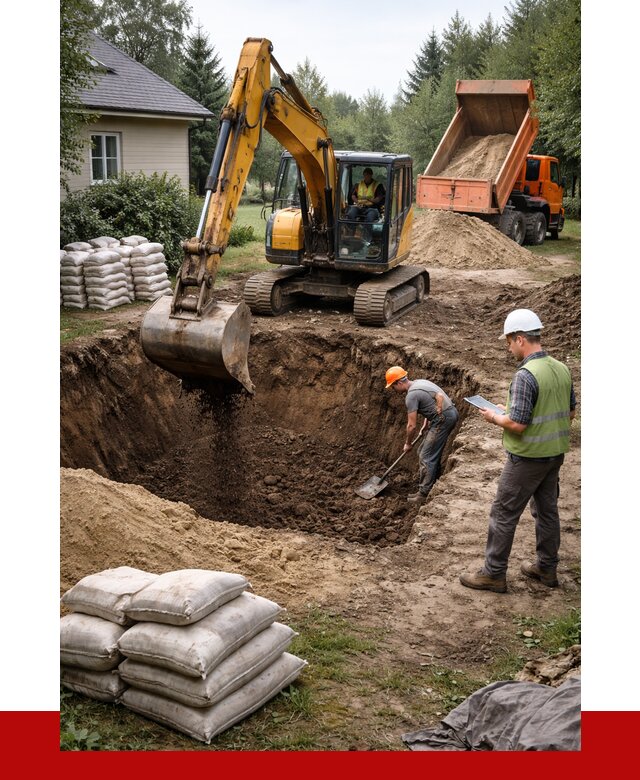 Рытье котлована в Канске быстро от 4918 р. ПРОНЕРУДКнс