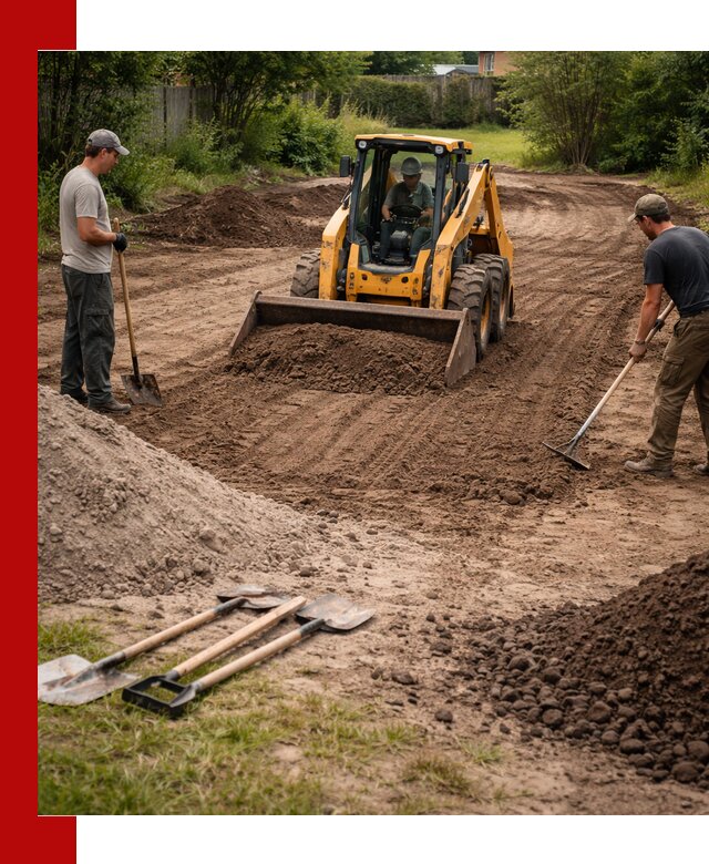 Планировка участка грунтом с вывозом и доставкой в Канске