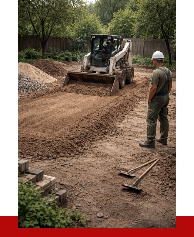 Выравнивание участка под ключ в Канске от 3825 р. | ПРОНЕРУДКнс